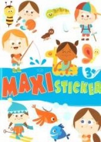 Maxi sticker mio mondo - okładka książki