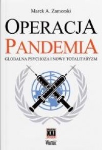 Operacja pandemia. Globalna psychoza - okładka książki