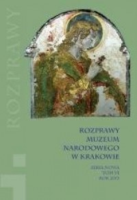 Rozprawy Muzeum Narodowego w Krakowie. - okładka książki