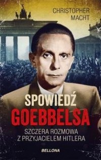 Spowiedź Goebbelsa - okładka książki