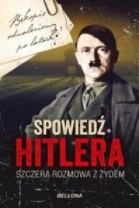 Spowiedź Hitlera (z autografem) - okładka książki
