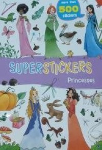 SuperStickers. Princesses - okładka książki