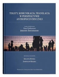 Teksty, komunikacja, translacja - okładka książki