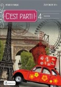 C est parti! 4. Zeszyt ćwiczeń - okładka podręcznika