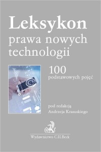 Leksykon prawa nowych technologii - okładka książki