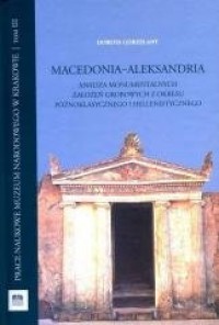 Macedonia-Aleksandria - okładka książki