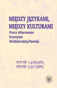 Między językami, między kulturami - okładka książki