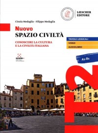Nuovo Spazio Civilta A2-B1. Podręcznik - okładka podręcznika
