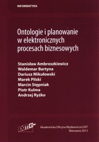 Ontologie i planowanie w elektronicznych - okładka książki