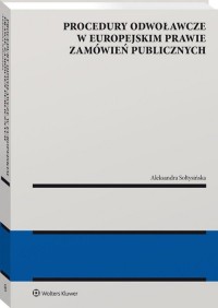 Procedury odwoławcze w europejskim - okładka książki