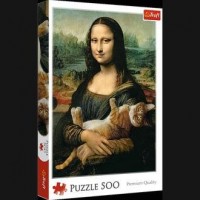 Puzzle (500 elem.) Mona Lisa i - zdjęcie zabawki, gry