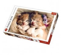 Puzzle Śpiące kotki (500 elem.) - zdjęcie zabawki, gry