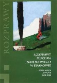 Rozprawy Muzeum Narodowego w Krakowie. - okładka książki