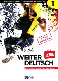 Weiter Deutsch 1 EXTRA. Klasa7. - okładka podręcznika