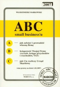 ABC small businessu 1.02.2007 - okładka książki