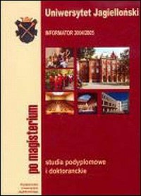 Informator 2005/2006. Studia podyplomowe - okładka książki