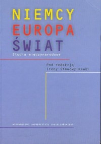 Niemcy - Europa - świat. Studia - okładka książki