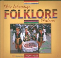 Polski folklor żywy (wersja niem.) - okładka książki
