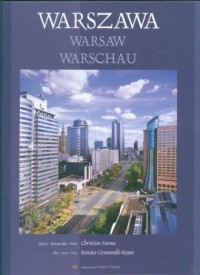 Warszawa wer. polsko- angielsko-niemiecka - okładka książki