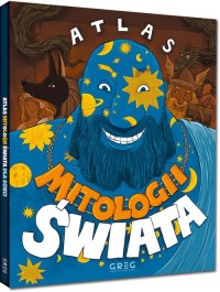 Atlas mitologii świata - okładka książki