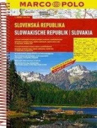 Atlas Słowacja 1:200 000 MARCO - okładka książki