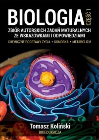 Biologia cz. 1. Zbiór autorskich - okładka podręcznika