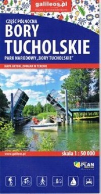 Bory Tucholskie-część północna-Park - okładka książki