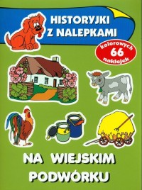 Historyjki z nalepkami. Na wiejskim - okładka książki