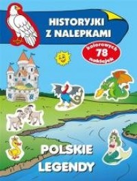 Historyjki z nalepkami. Polskie - okładka książki