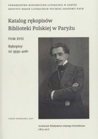 Katalog rękopisów Biblioteki Polskiej - okładka książki