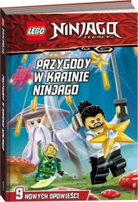 Lego Ninjago. Przygody w krainie - okładka książki