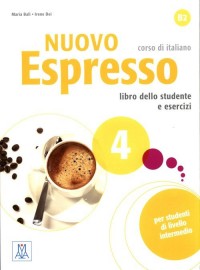 Nuovo Espresso 4. Podręcznik + - okładka podręcznika