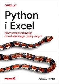 Python i Excel. Nowoczesne środowisko - okładka książki