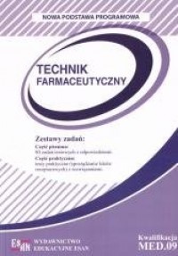 Technik farmaceutyczny MED.09 NPP - okładka podręcznika