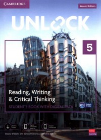 Unlock 5 Reding, Writing & Critical - okładka podręcznika