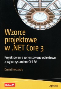 Wzorce projektowe w .NET Core 3 - okładka książki