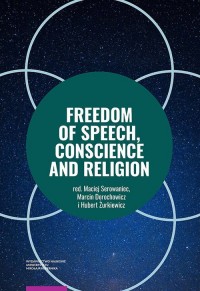 Freedom of Speech Conscience and - okładka książki