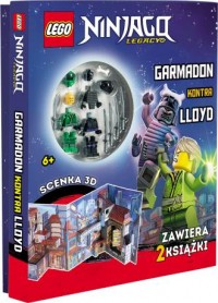 LEGO Ninjago Garmadon kontra Lloyd - okładka książki