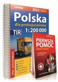 Polska dla profesjonalistów (atlas - okładka książki