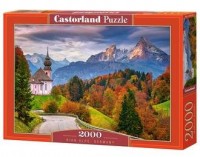 Puzzle 2000 Jesień w Alpach Bawarskich, - zdjęcie zabawki, gry