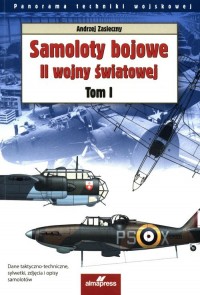 Samoloty bojowe II wojny światowej. - okładka książki