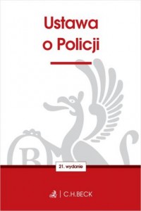 Ustawa o policji - okładka książki