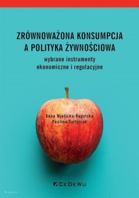 Zrównoważona konsumpcja a polityka - okładka książki