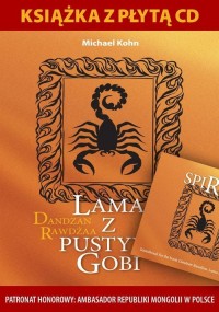 Dandzan Rawdżaa Lama z pustyni - okładka książki
