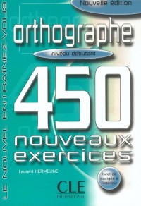 Orthographe 450 exercices Niveau - okładka podręcznika