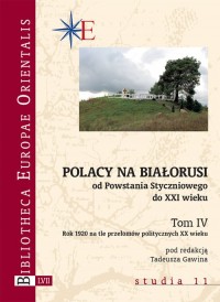 Polacy na Białorusi od Powstania - okładka książki