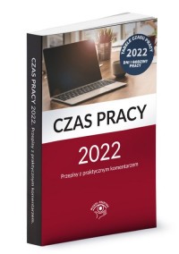 Czas pracy 2022 - okładka książki