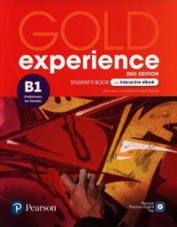 Gold Experience 2ed B1 SB + ebook - okładka podręcznika