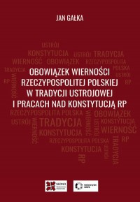 Obowiązek wierności Rzeczypospolitej - okładka książki
