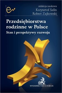 Przedsiębiorstwa rodzinne w Polsce. - okładka książki